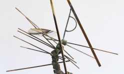 Skulptura bron, les, kamen 2